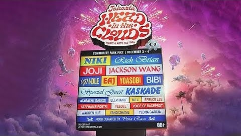 Finale Head In The Clouds (HITC) In Jakarta 2022