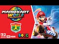 Mario Kart World | Grand Prix | Banana Cup 50cc | 4K HDR | 3 Player Local Play | Nintendo Switch 2