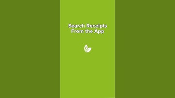 How to search receipts from the app