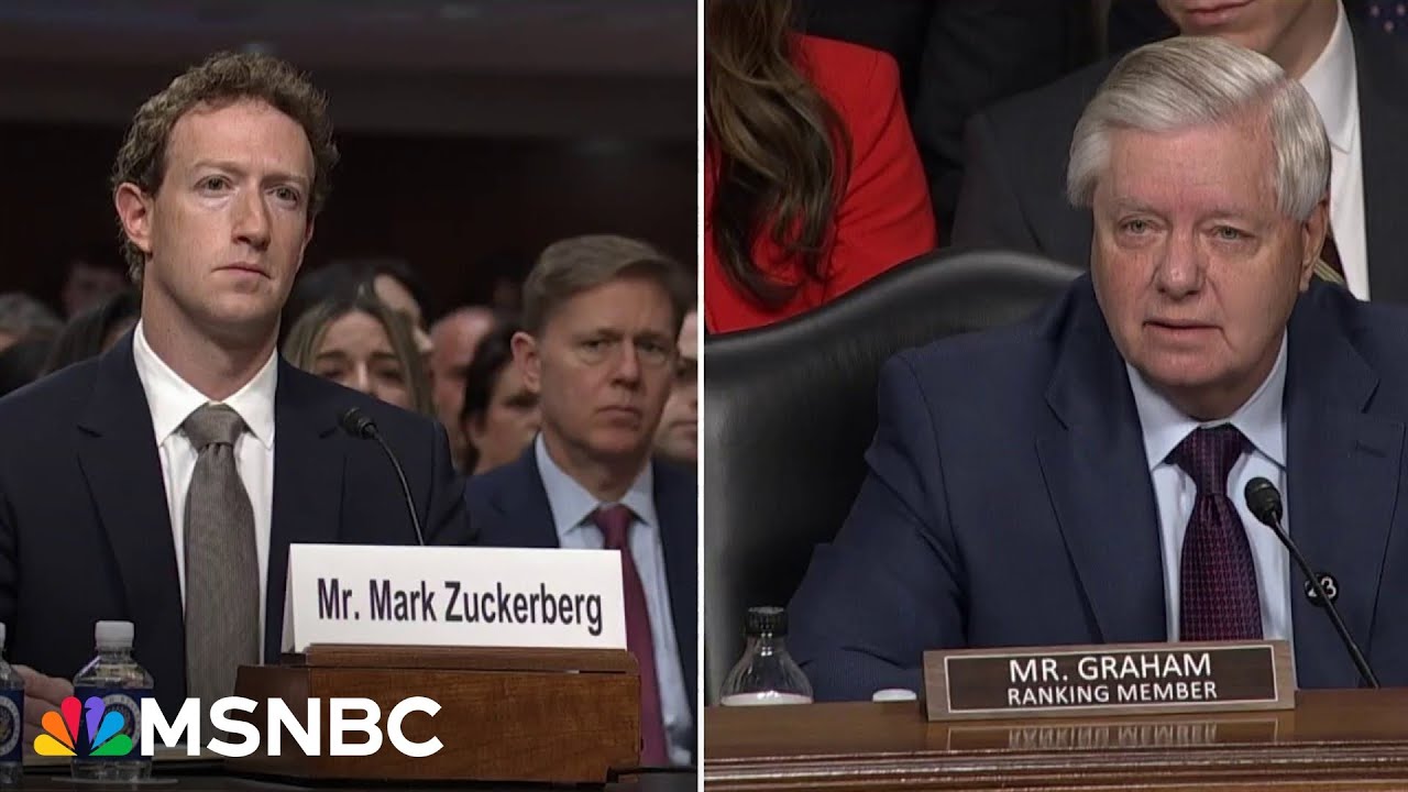 'You have blood on your hands,' Senator tells Mark Zuckerberg for ...