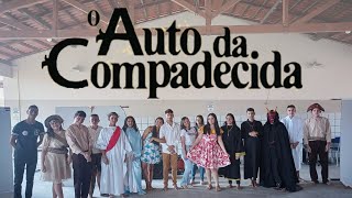 Auto da Compadecida. Apresentação teatral da escola Zenilda Gama em Apodi RN