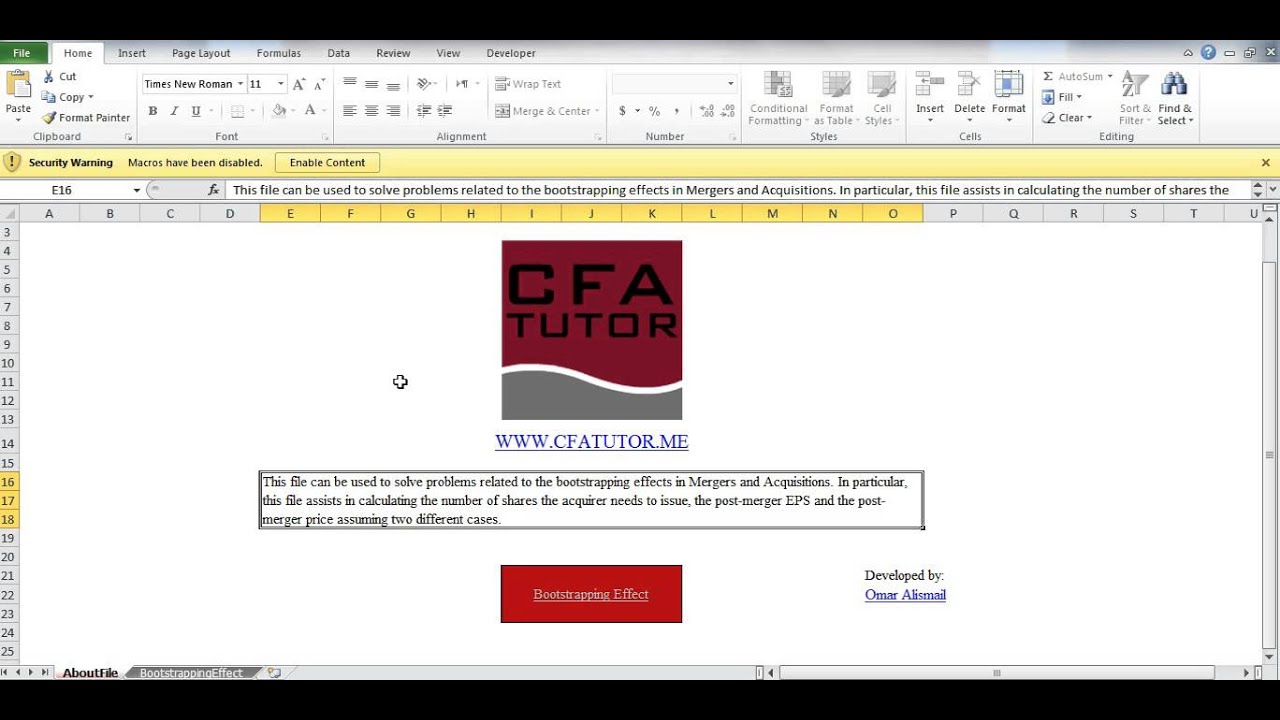 Bootstrapping Effects CFA Tutor YouTube
