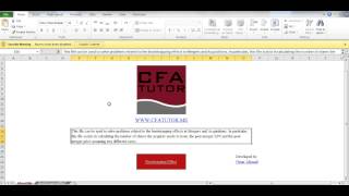 Bootstrapping Effects - CFA Tutor