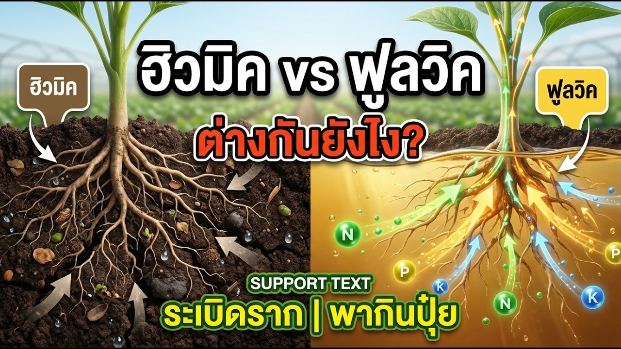 ฮิวมิค vs ฟูลวิค ต่างกันตรงไหน อันไหนระเบิดราก อันไหนพาทัวร์กินปุ๋ย