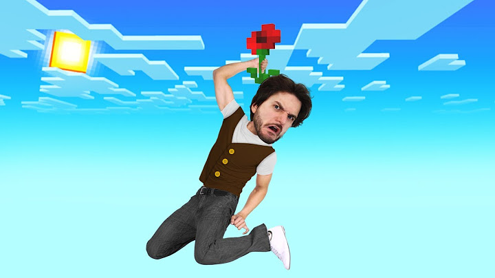 SOBREVIVENDO NO MINECRAFT COM APENAS... UMA FLOR???