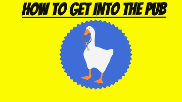 Untitled Goose Game - How To Get Into The Pub (Quicktips)
