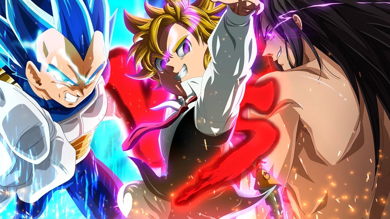 Vegeta VS. Meliodas VS. Madara | Confronto de Deuses Ft. TDRK e Z3RAP BEATS