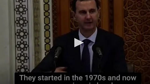 Old man Assad blames Neoliberalism for everything ...