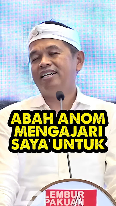 KANG DEDI MULYADI THE STORY OF ABAH ANOM SURYALAYA #kangdedimulyadi #abahanomsuryalaya