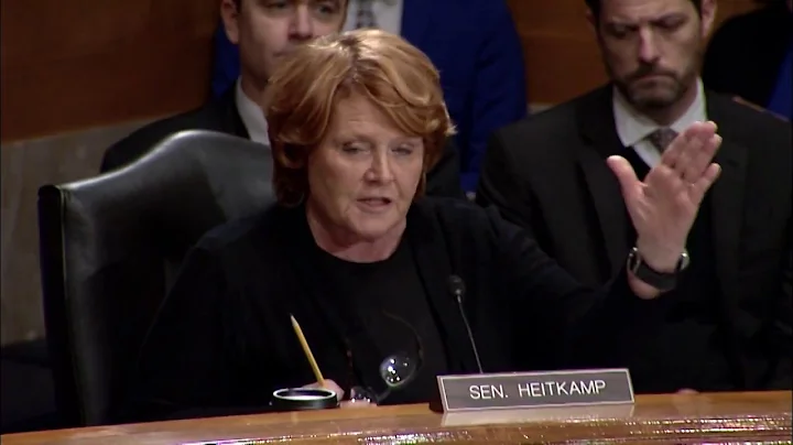 Heitkamp Questions DHS Secretary Nominee at Senate...