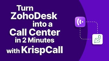 ZohoDesk Integration | Full Tutorial | Integrate KrispCall with ZohoDesk