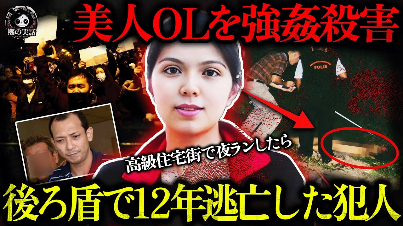 【胸糞】夜ランで強姦殺害された美人OL…19人逮捕も犯人特定できず、12年に渡るMY全土抗議デモの末ついに死刑判決【闇の実話ミステリー】