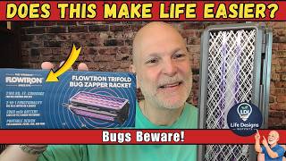 Bug Zapper Racket Rechargeable UV Mosquito Killer | Paul’s Picks | Flowtron 2-in-1 Bug Zapper
