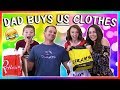 DAD BUYS OUR OUTFITS CHALLENGE | We Are The Davises