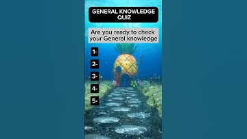 General Knowledge Quiz #quizoftheday #doyouknow #quizchallenge #quizquestions #generalknowledgequiz