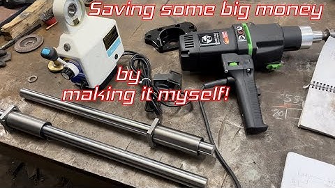 Making a portable line boring machine! Shop made. Part 1. Lead screw