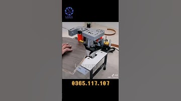 Máy dán cạnh mini DW300 #maydancanhgo #maydancanhgiare #maydancanh