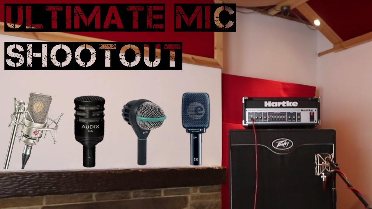 Bass Mic Shootout Neumann TLM 103, Audix D6, AKG D112, Sennheiser