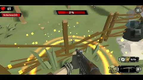 ep 3 remake| fix the fence in the shooting range for Frank at shooting range