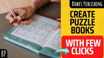 How To Compile A Puzzle Book With Multiple Puzzles For KDP in PowerPoint