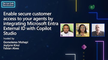 Connect customers to agents securely with Microsoft Entra External ID and Copilot Studio integration