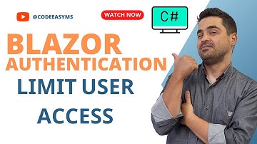 Blazor - احراز هویت و تعیین سطح دسترسی در Blazor و ASP.net core