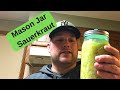 Easy Mason Jar Sauerkraut