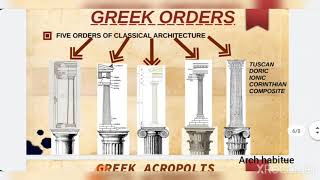 Information Nata Jee barch history series lesson 2||GREEK ARCHITECTURE || Guide