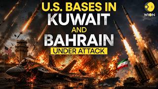 US-Iran War LIVE: Tehran Launches BRUTAL Attack ON US Bases, Explosions Rock Bahrain & Kuwait | WION