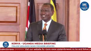 Boost For Kenya - Uganda Trade Relations As Presidents Ruto-Museveni Sign An agreement