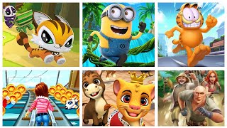 Game Mobile: Dash Tag, Minion Rush, Garfield Rush, Subway Princess Runner, Pet Run, Jumanji #19 screenshot 3