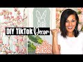 ⭐️High End DIY Room Decor | Recreating VIRAL TIK TOKS | Spring Edition