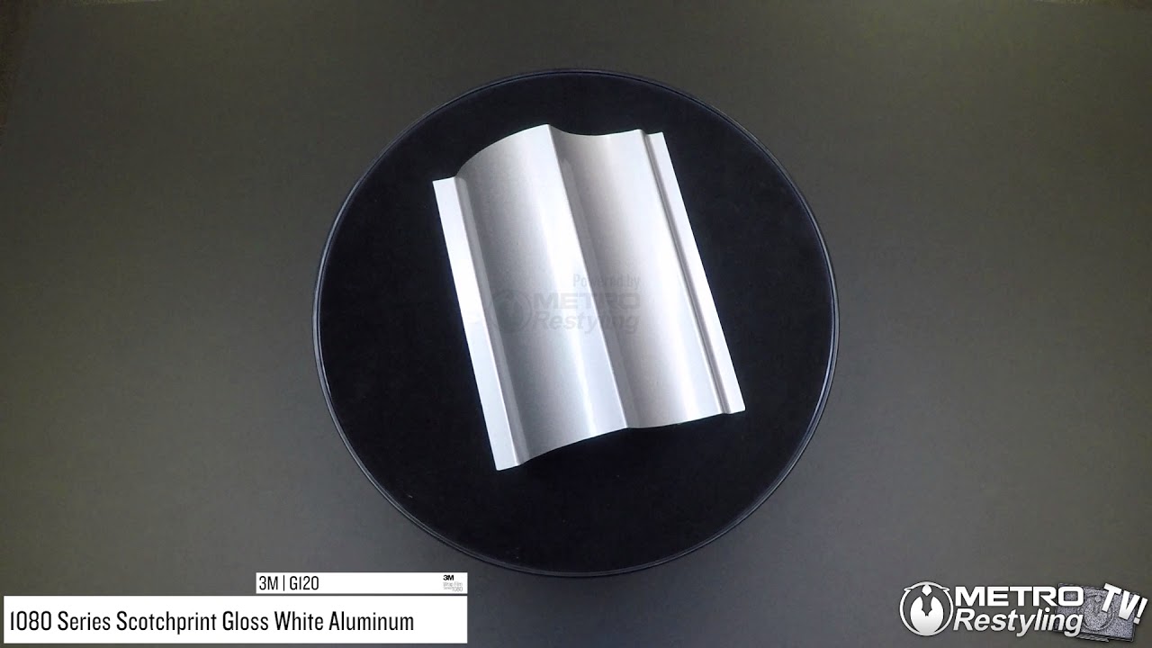 Gloss White Aluminum - 3M | Metro Restyling