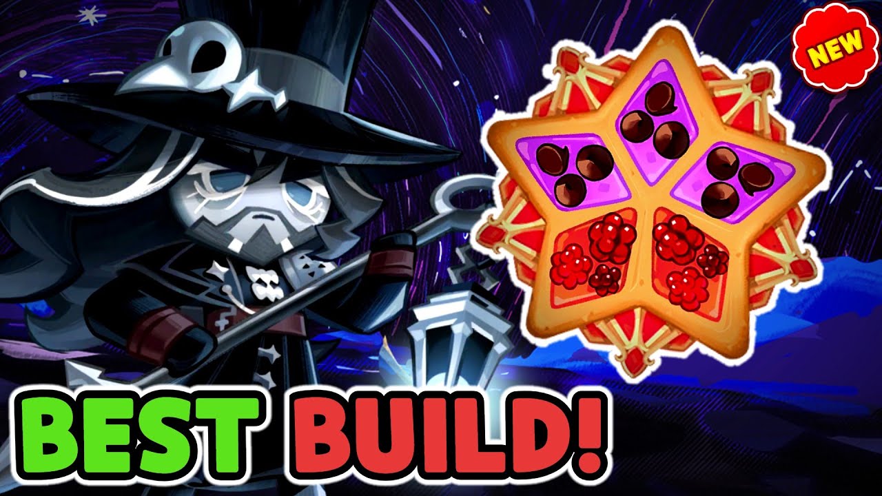 Best Build & Toppings For CHARCOAL COOKIE in Cookie Run Kingdom! - YouTube
