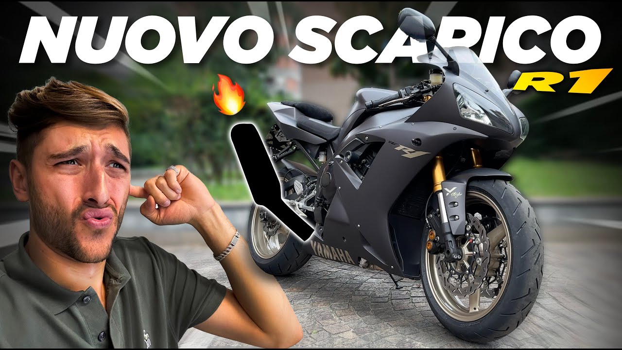 Ora SUONA COME UN AEREO! 😍 Nuovo scarico per la mia R1 YouTube