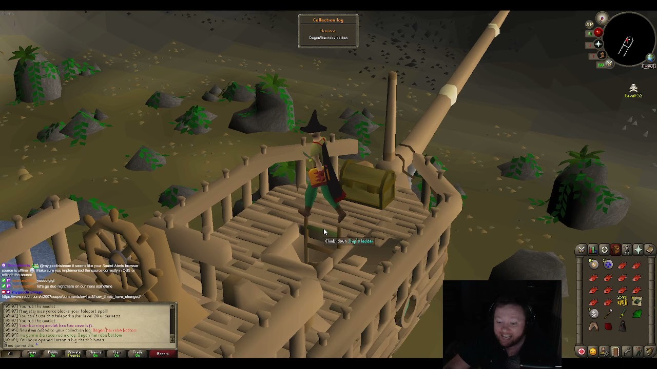 Getting a piece of Dagon'Hai robes on the Ironman YouTube