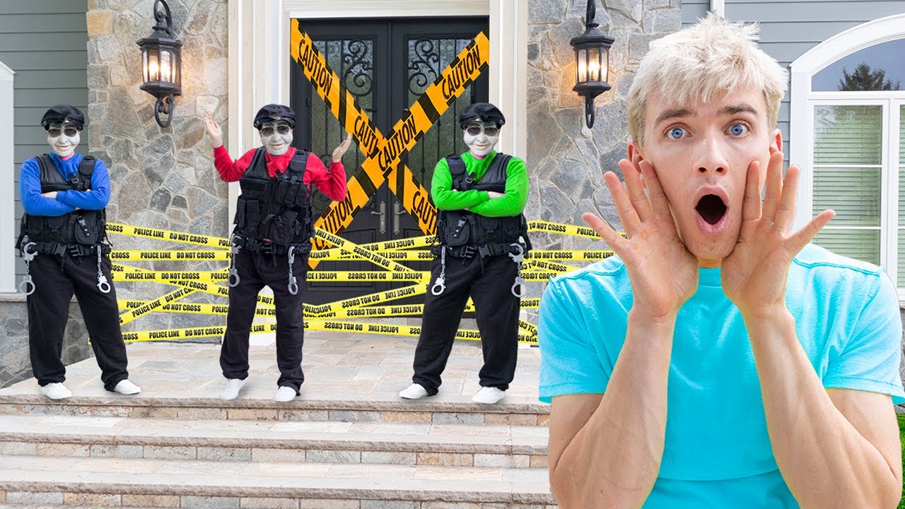 stephen sharer bio Undercover Secret Spy Agents Surround Sharer Family House in Search of Underwater Box!!