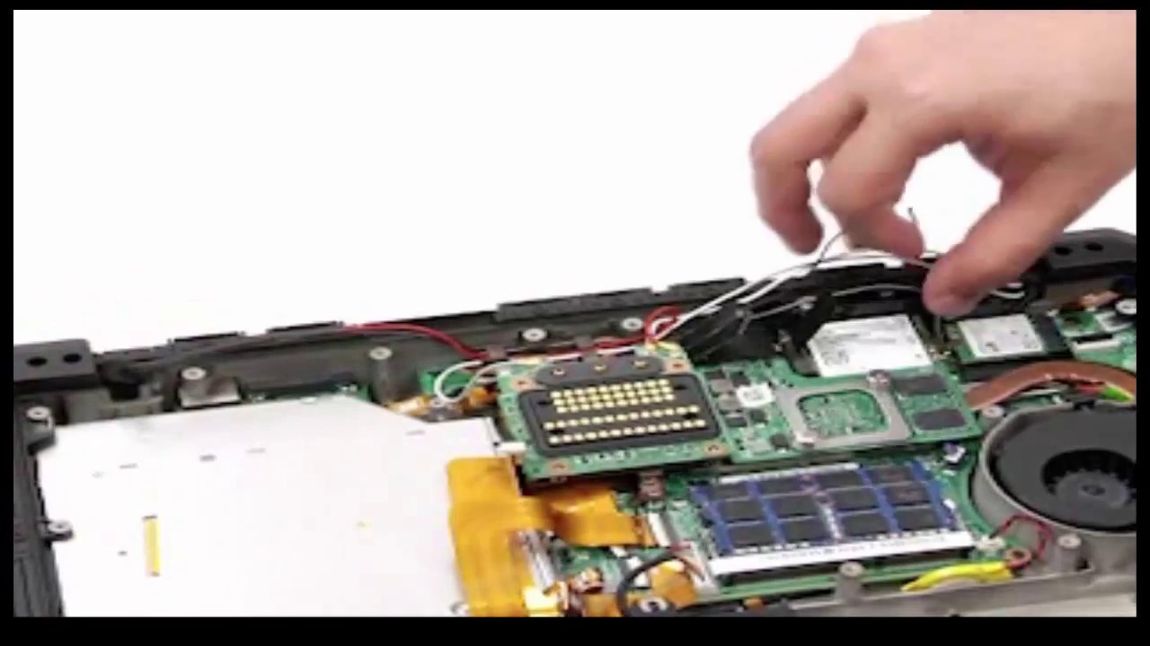 How To Disassemble Dell Latitude 14 Rugged Extreme 7404 Youtube