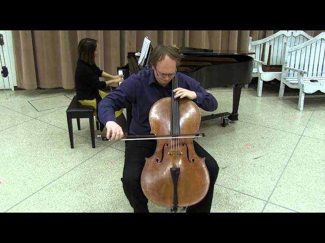 Boccherini - Sonate pour violoncelle en ut Maj 1e mvt : Sol Daniel Kim, vcelle