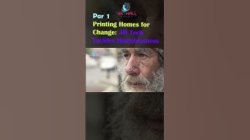 Printing Homes for Change: 3D Tech Tackles Homelessness!! Building Hope with Tech!! Part 1 #ai