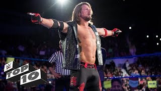 Aj Styles Greatest Moments Wwe Top 10 Jan 6 2018