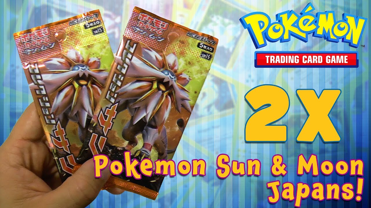 2x Japanse Sun en Moon Kaarten! Ik hoest te veel dus hou mijn mond!