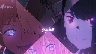 anime girl edit ✨ [ skyline - Khalid ]