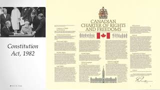 Constitution of Canada - Part 3 (Canadian Charter of Rights and Freedoms)