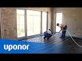 Uponor Tecto: sistem de încălzire prin pardoseală cu montaj usor, rapid si eficient