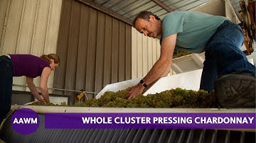 Whole Cluster Pressing for the Finest Chardonnay with Winemaker Fred Scherrer