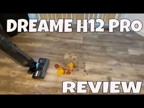 Dreame H12 PRO Wet Dry Vacuum + Hot air Drying & Edge cleaning - REVIEW 