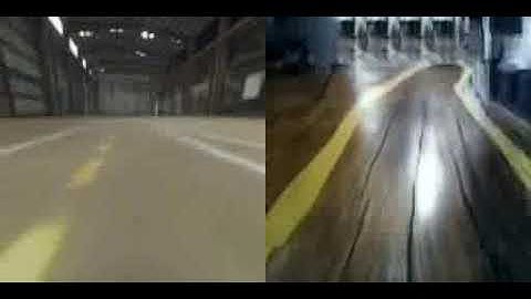 CycleGAN DonkeySim Warehouse track to Silverpond office floor. try 001