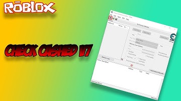 ROBLOX Check Cashed V7 2018