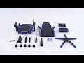 X rocker agility sport  how to assemble your x rocker office chair  agility sport unboxing
